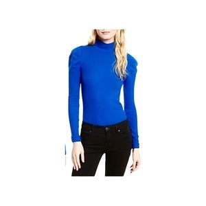 free people Tattooed Heart Puff sleeve Top M